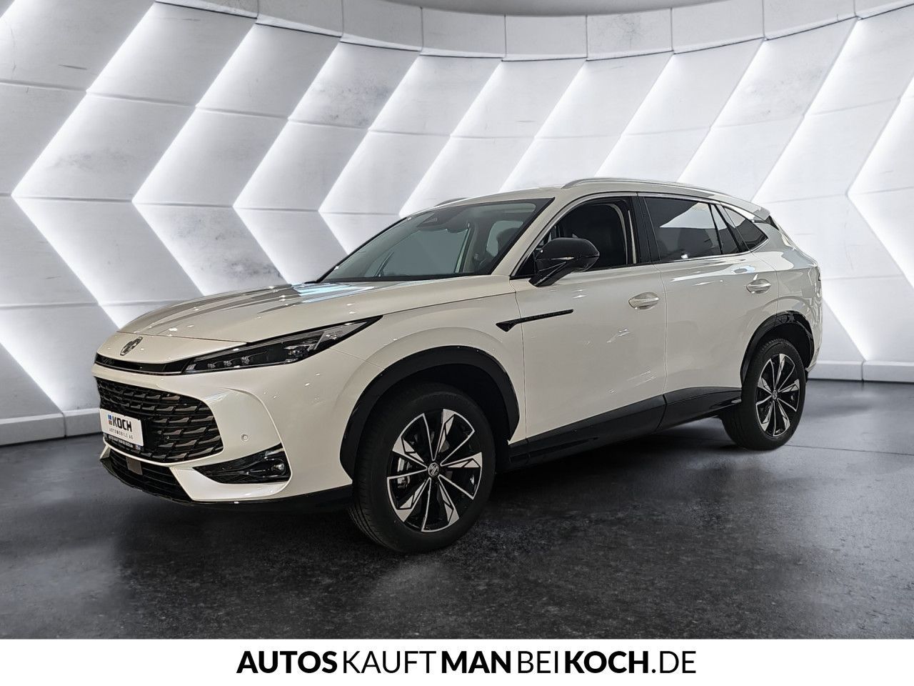 MG HS HEV+ LUX MY25.5 SHZ LHZ NAV 360 white imagem 3
