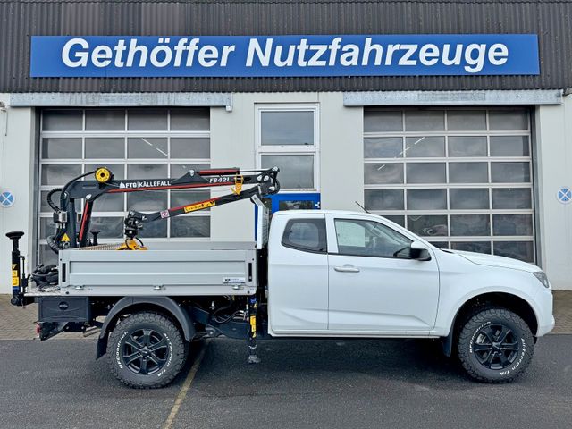 Isuzu D-Max Space Cab LS AT BIG-MAX Forstkran Greifer