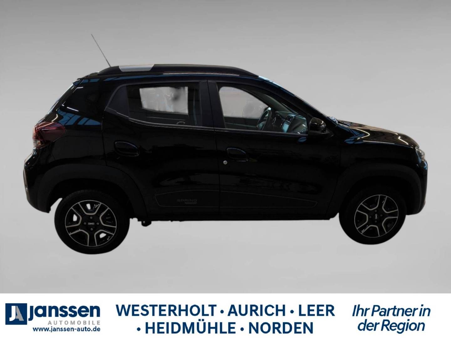 Fahrzeugabbildung Dacia Spring Essential CCS- Anschluss