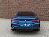 BMW 840d xDrive Coupé - - blaue BMW 840