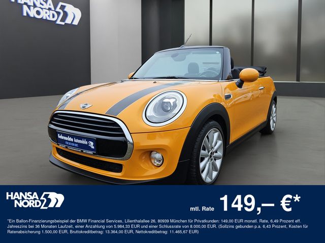 MINI Cooper Cabrio LED SPORTSITZ SHZ PDC KLIMA 17"