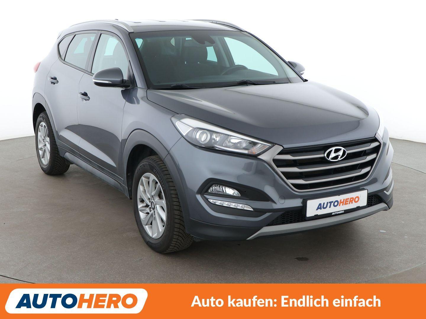 Hyundai Tucson 1.6 Advantage blue 2WD*NAV*TEMPOMAT*CAM*