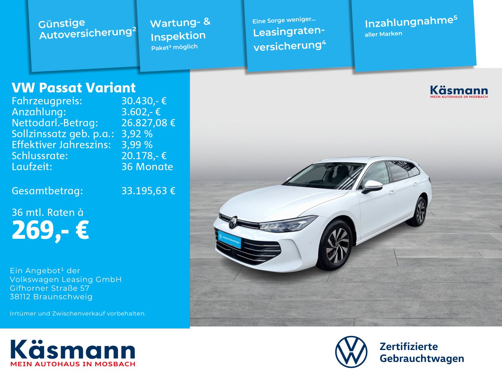 Volkswagen Passat Variant Business 1.5 eTSI DCC HUD NAV KAM foto 2