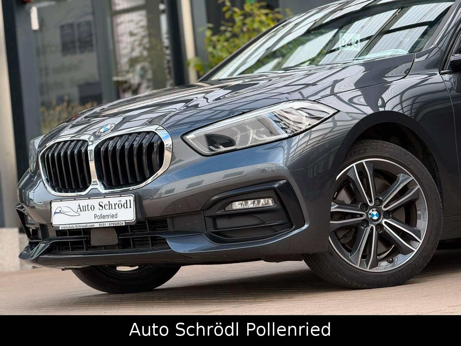 BMW 1 Series d xDrive Aut. Sport Line, Leder, LED, Navi, миниатюра 2