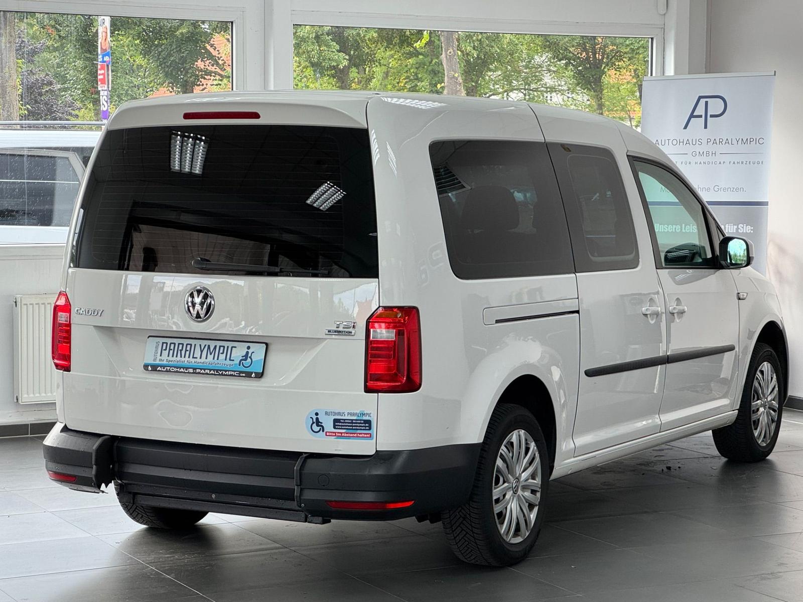 Volkswagen Caddy Maxi 1.4 TSI Behindertengerecht-Rampe