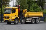 Mercedes-Benz AROCS 3243 / E6 / HDS PALFINGER EPSILON / TIPPER - Mercedes-Benz Arocs 3243