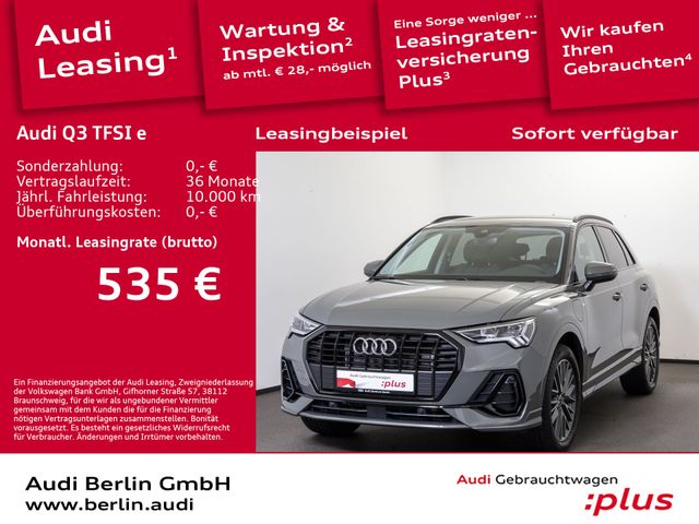 Audi Q3 TFSI e S line S tr. NAVI LED PDC VIRTUAL