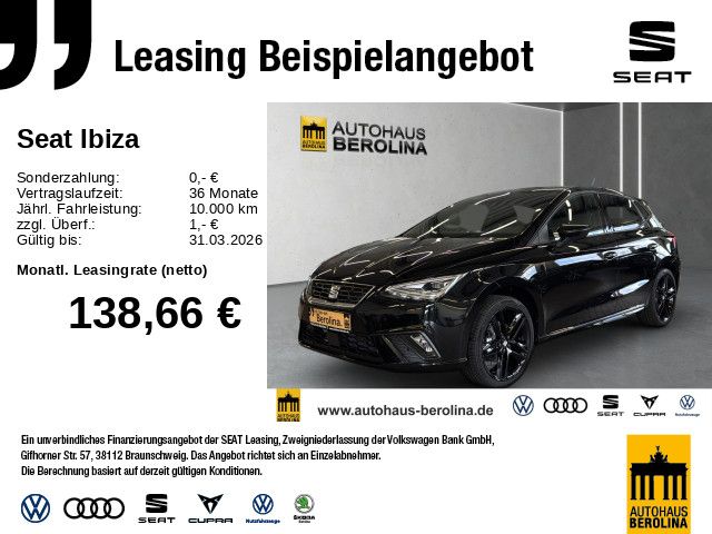Seat Ibiza 1.0 TSI FR Black Edition DSG *Vision+*ACC*