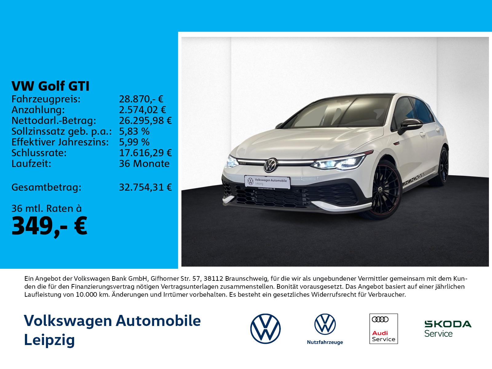 Volkswagen Golf VIII GTI "Edition 45" 2.0 TSI DSG *Akrapovi