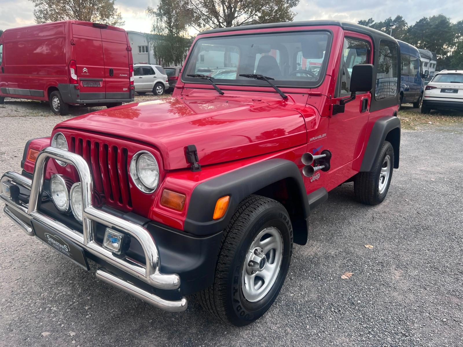 JEEP WRANGLER SPORT 2.5 | 118 ch | 4X4 | BVM | VOLANT CUIR