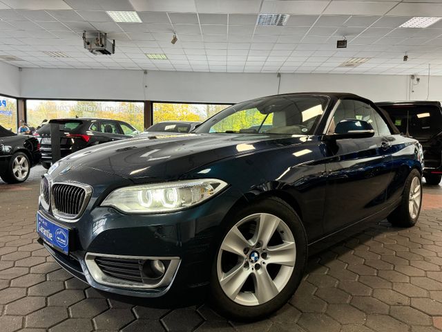 BMW 220d Cabrio*Navi*Leder*Tempo*Bi-Xenon*