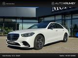Mercedes-Benz S 350 d 4MATIC Limousine AMG Line+Pano.-DachNavi - weiße Mercedes-Benz S 350