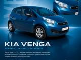 Kia Venga Attract - blaue Kia Venga