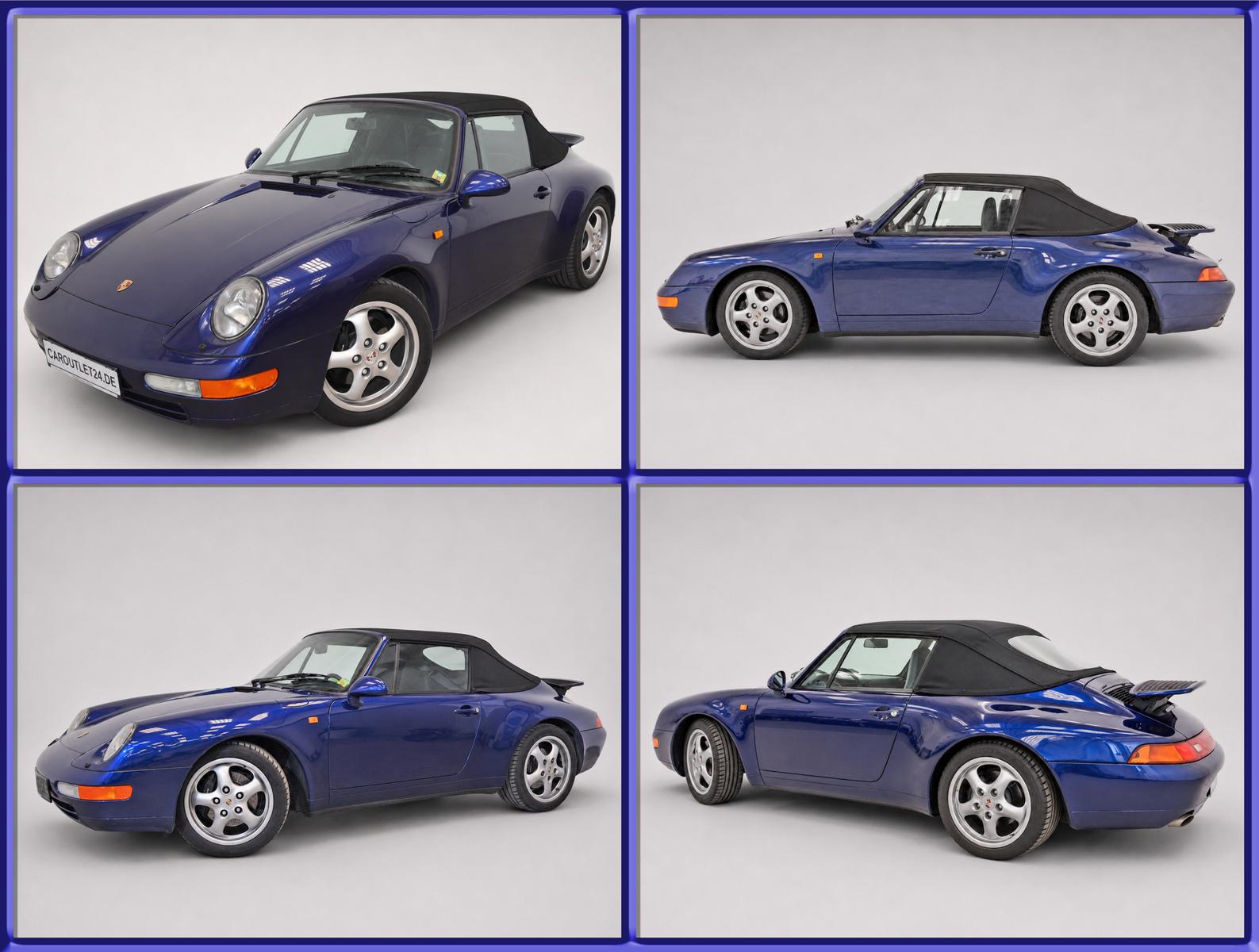 Porsche 911 (993) Carrera Cabrio 2.HD/deutsch/Scheckheft