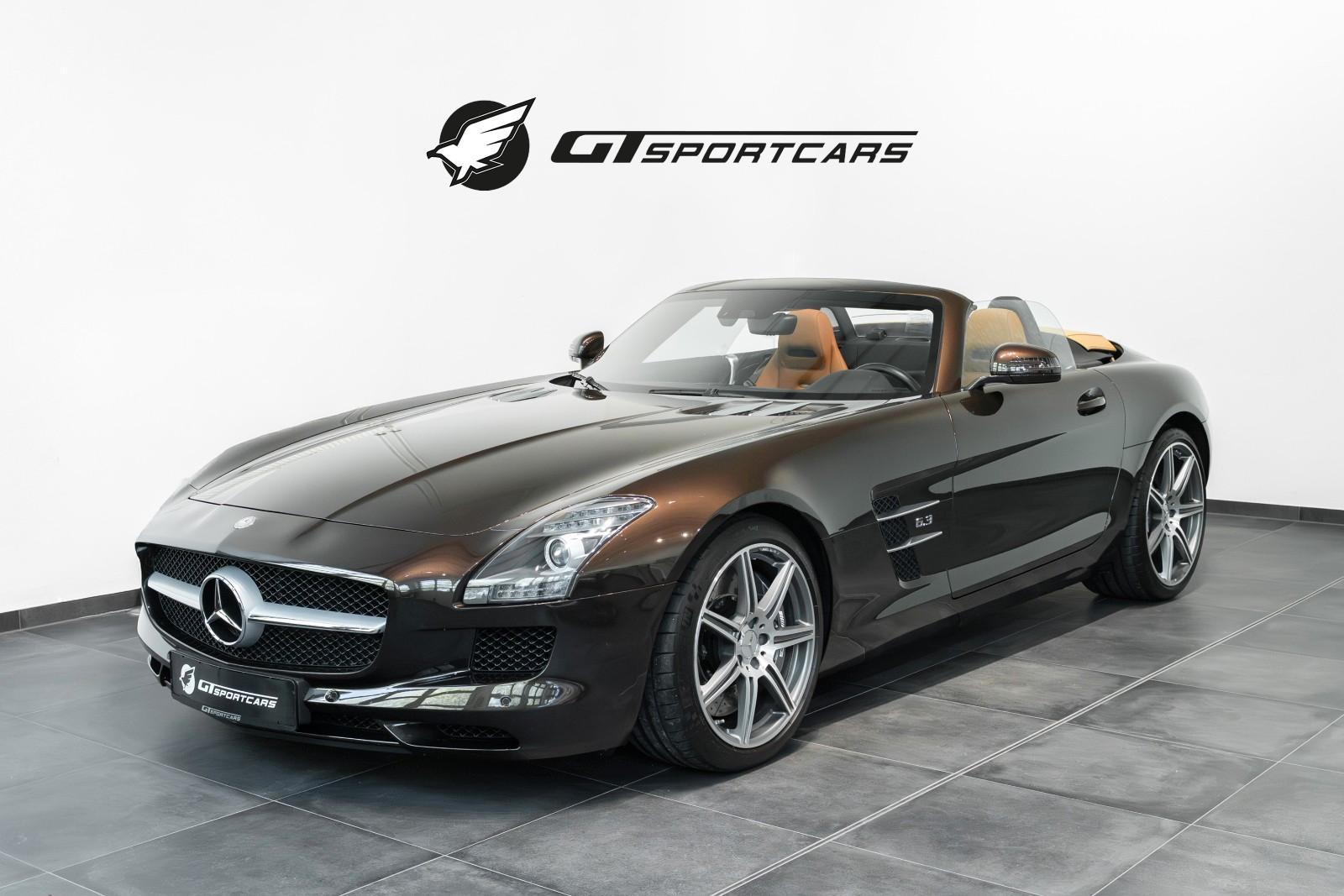 Mercedes-Benz SLS AMG Roadster Rocky Mountains