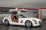 Mercedes-Benz SLS AMG Coupe einzigartige Farbkombi Sammlerfzg - gebrauchte Mercedes-Benz SLS AMG aus dem Jahr 2011