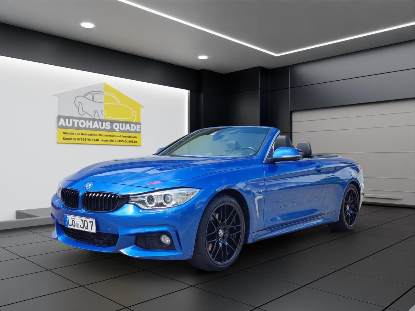 BMW 428 i Cabrio Sportpaket El. Verdeck Navi Leder M
