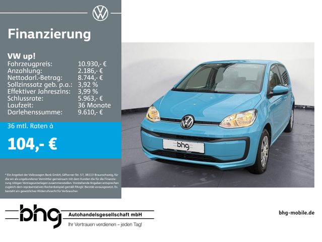 Volkswagen up! 1.0 move Kamera, Ganzjahresreifen