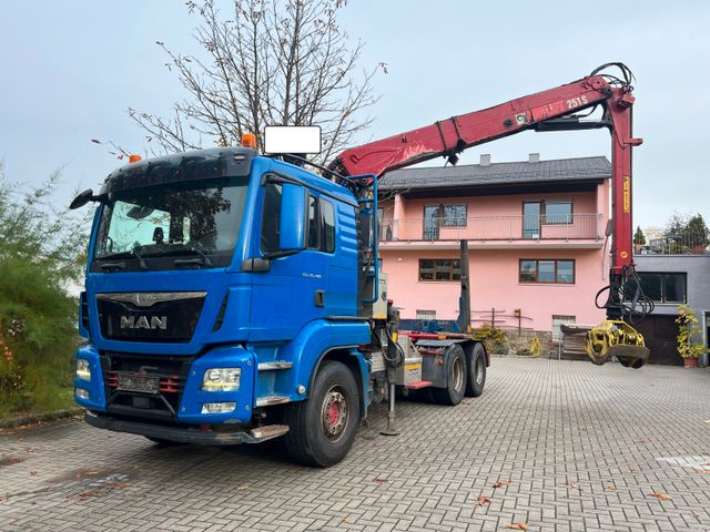 MAN TGS 26.480 EURO 6 LOGLIFT 251S NEUE MOTOR