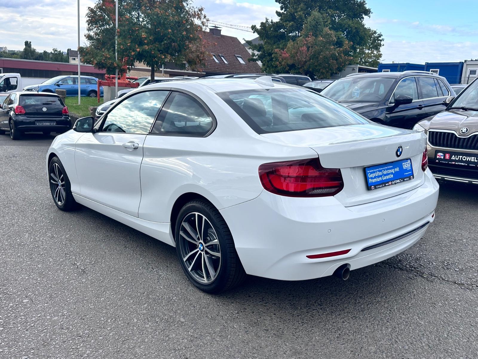 BMW 218 d Coupe Sport Line Navi SitzHz PDC LED 1.Hand, миниатюра 8