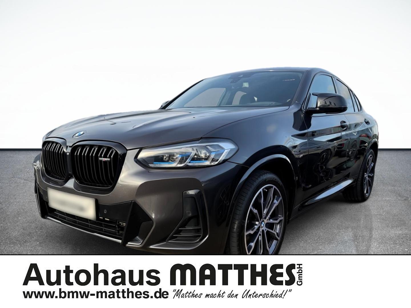 BMW X4 M40i xDrive Innovations-Paket Sonnenschutzver