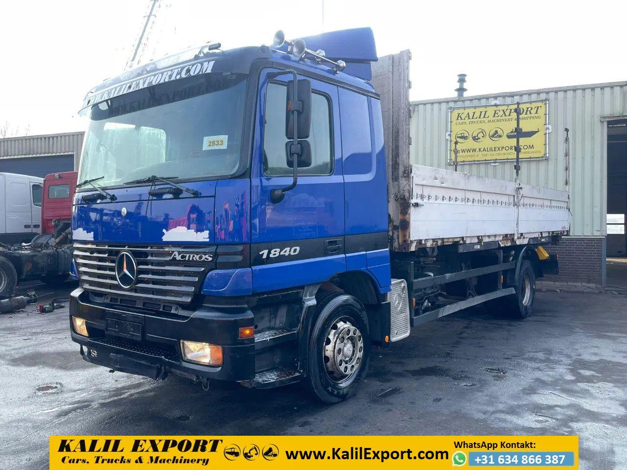 Mercedes-Benz Actros 1840 V6 Manual Gearbox Airconditioning Sp