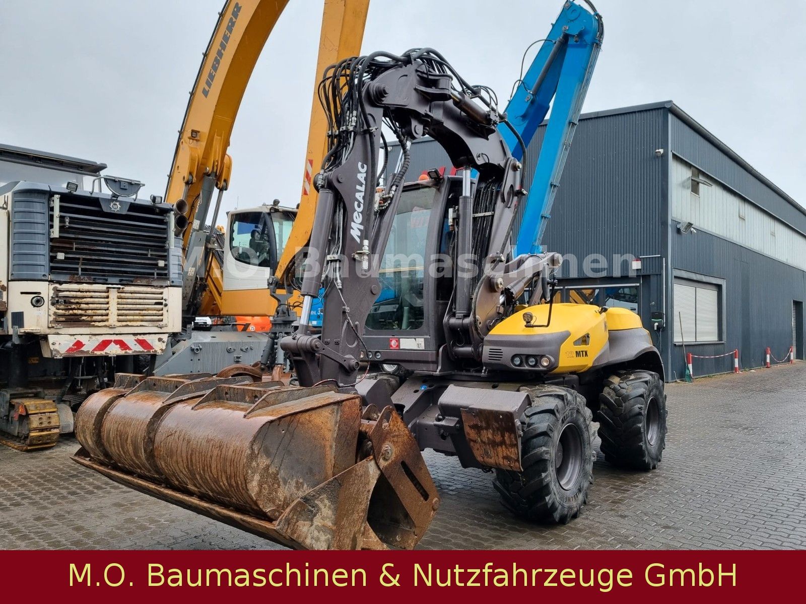 Fahrzeugabbildung MECALAC 12 MTX  /VSA / ZSA / Knickarm/ AC / 3in1 / Gabel