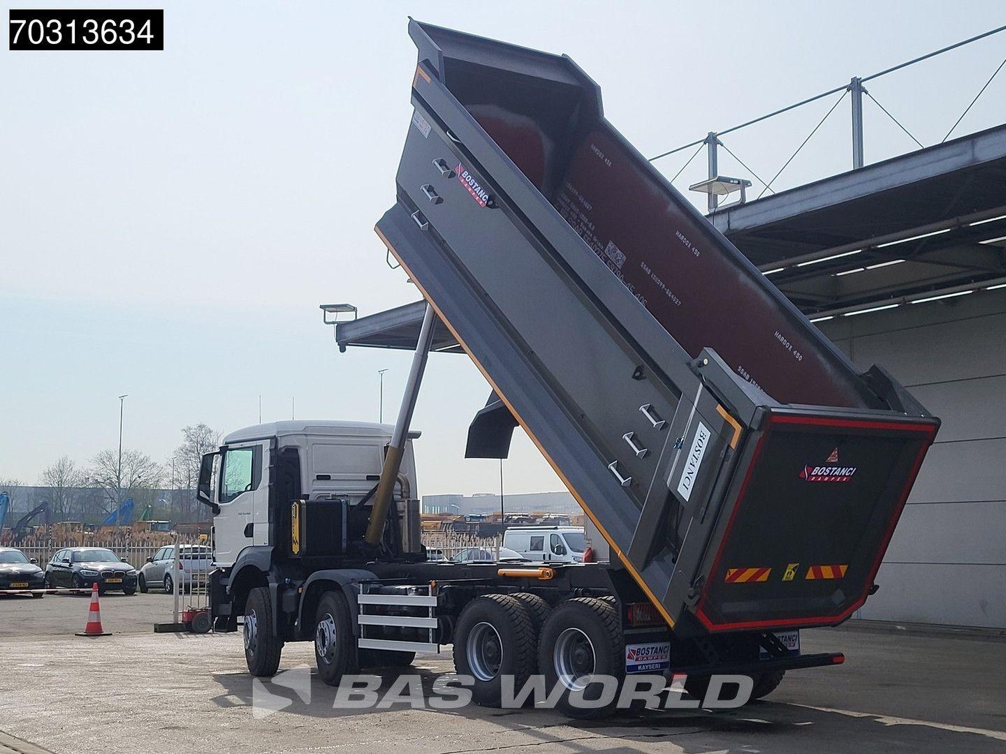 MAN TGS 41.480 8X4 NEW! 26m3 Tipper Full Steel suspe