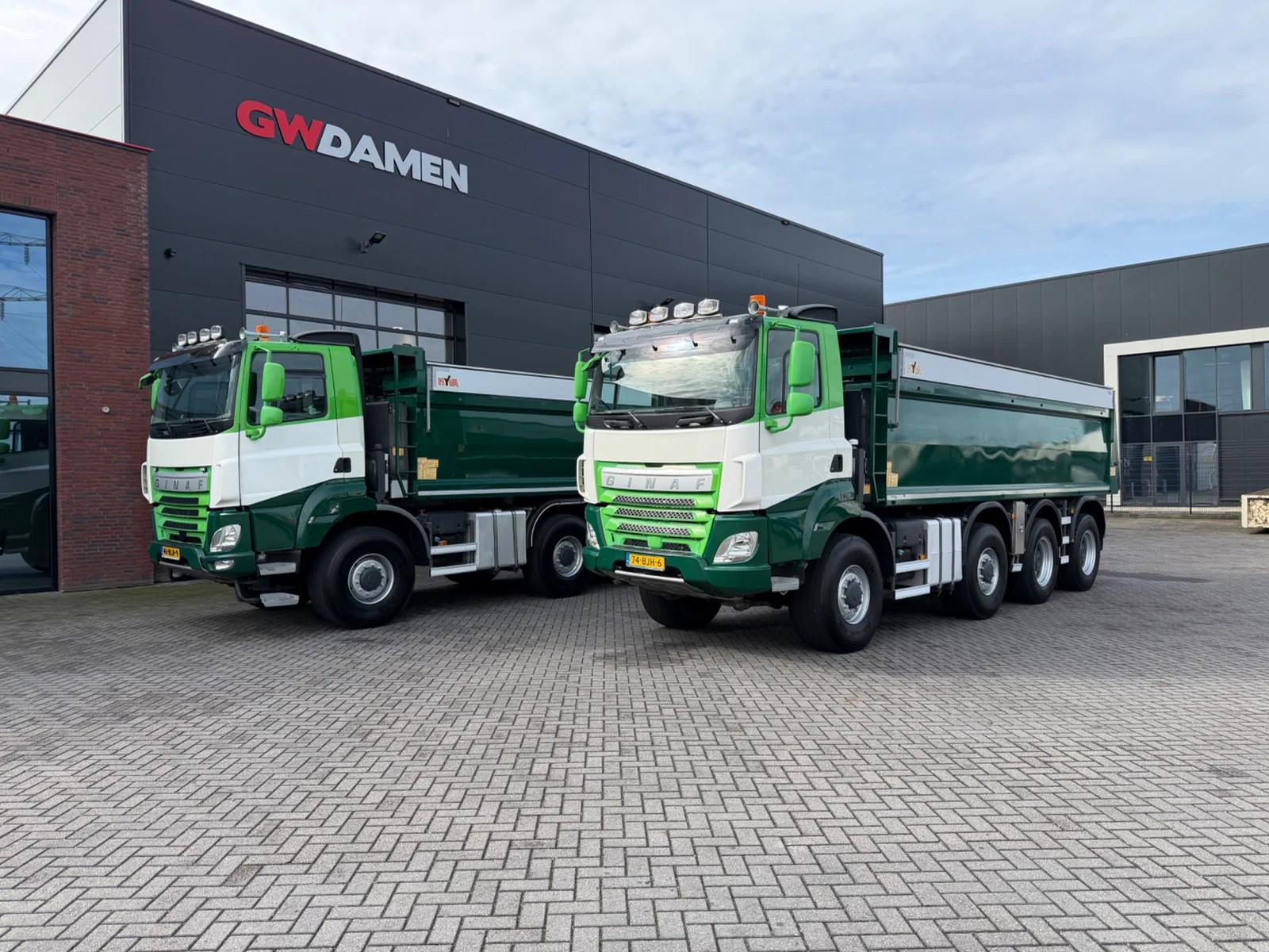 Ginaf X 4446 TS 8x8 22 m3 Tipper Euro 6