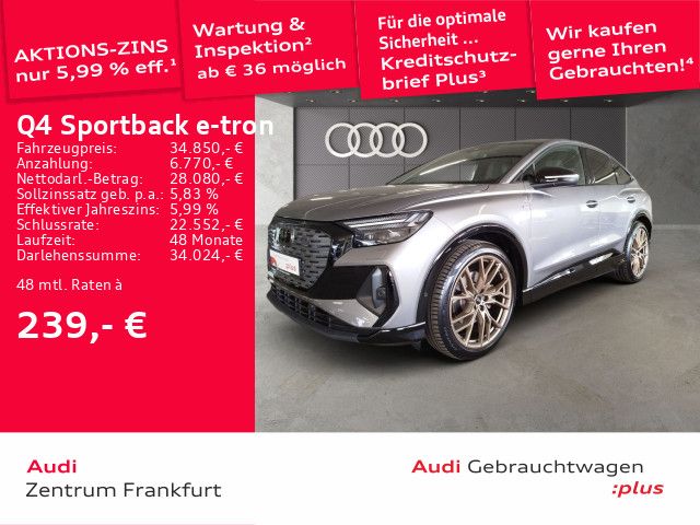 Audi Q4 Sportback 35 e-tron S line Matrix-LED Navi DA