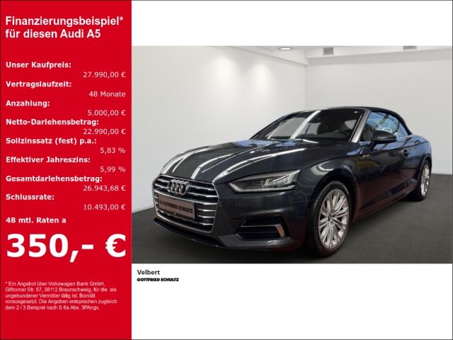 Audi A5 2.0 TFSI Cabriolet quattro Sport - Klima  Sit