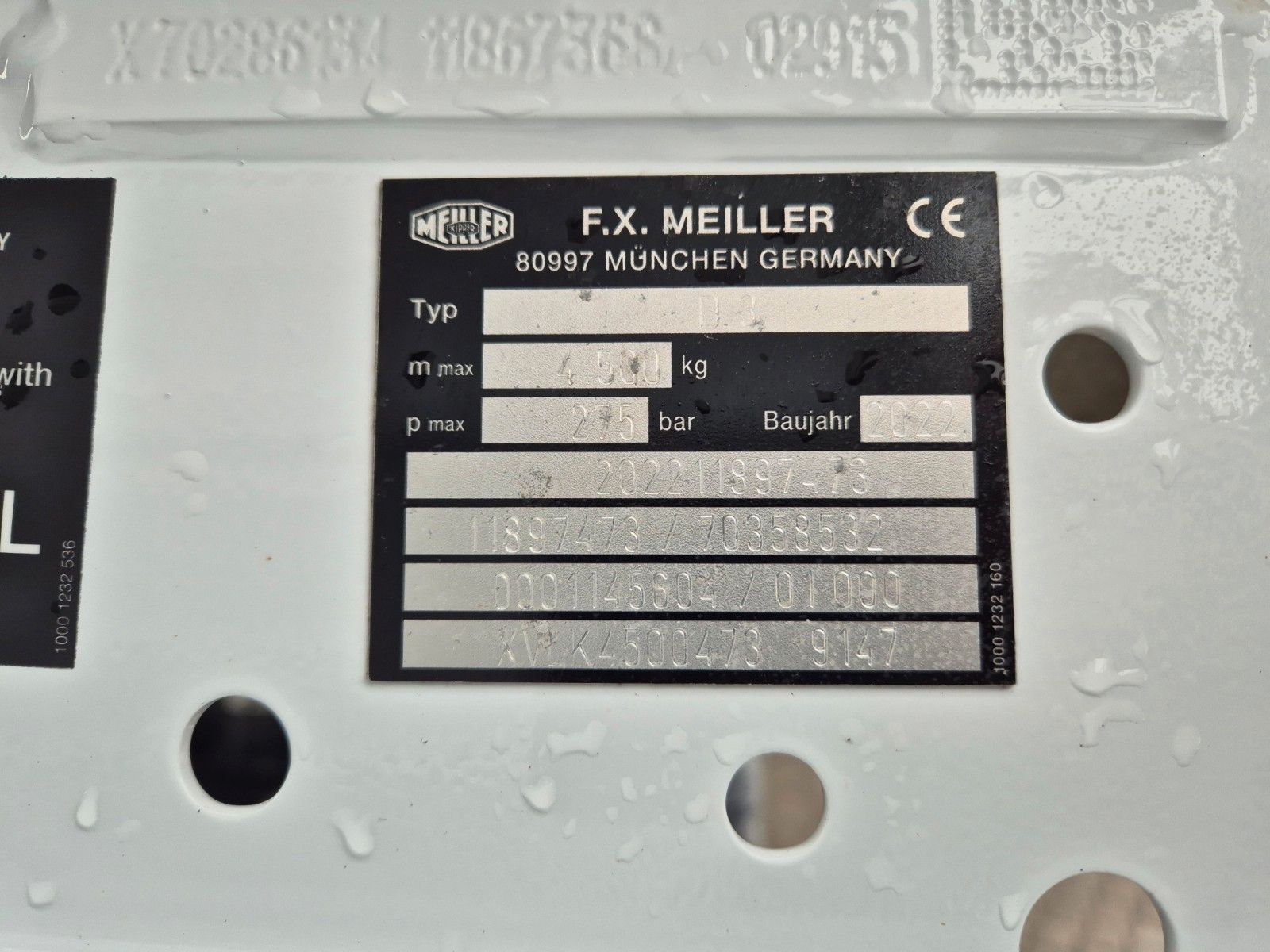 Fahrzeugabbildung Mercedes-Benz Atego 821 K 4x2 Meiller 2x AHK RUL Klima 3 Sitz