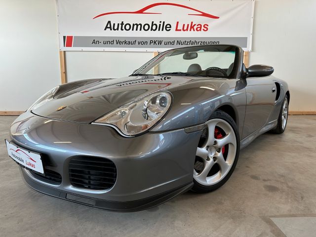 Porsche 996 Turbo Cabrio/1.Hand/DE-Fzg/HS/VollLeder/Voll