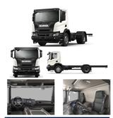 Scania P320 4x2 kipper 3-seiten + kran PK14.501 - Angebote