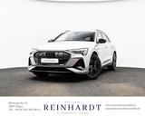 Audi E-TRON 55 Q 2x S LINE BLACK 21Z/ACC/PANO/360/B&O - silberne Audi e-tron
