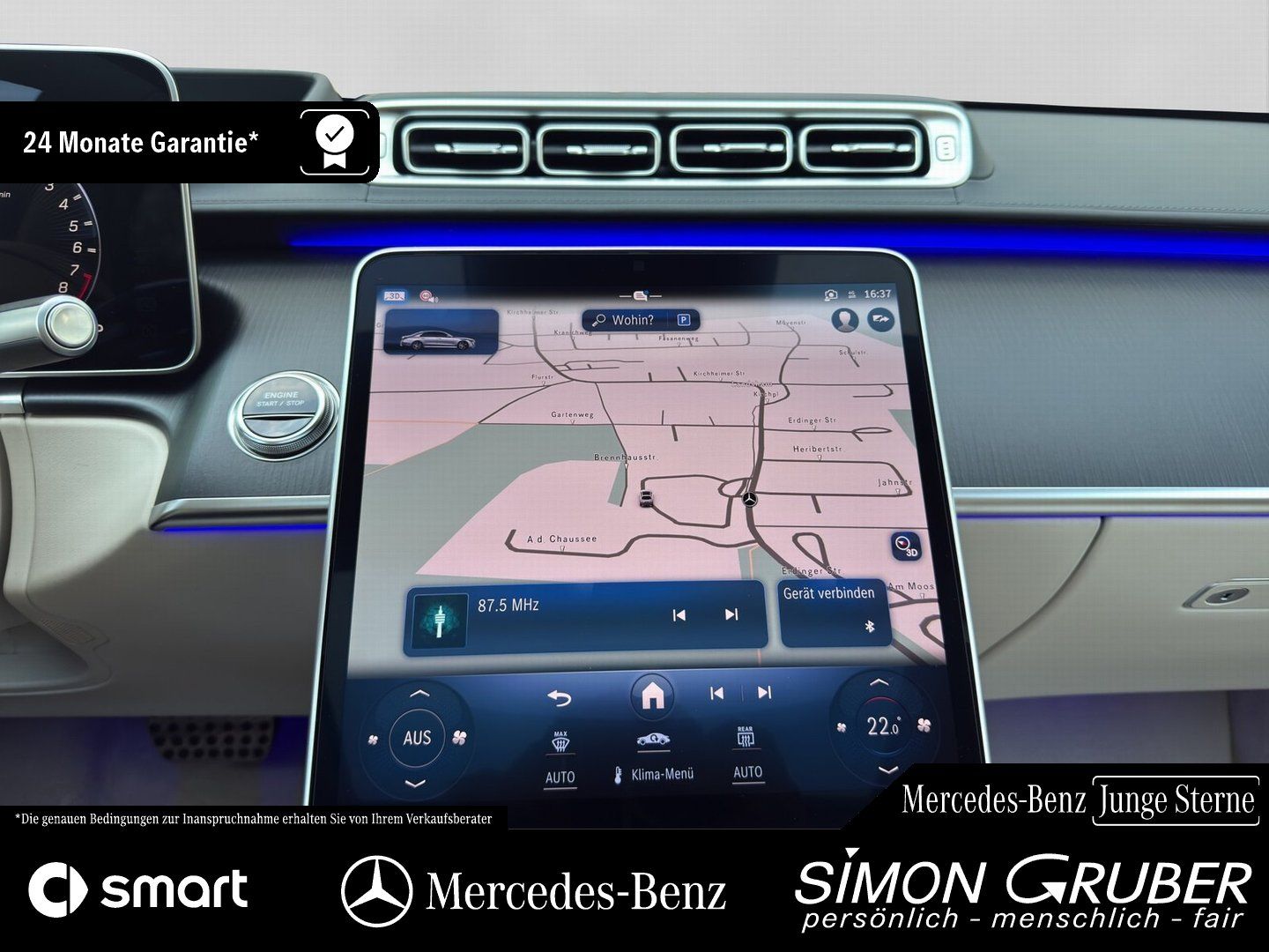Fahrzeugabbildung Mercedes-Benz S 63 4M e Performance lang Exklusiv Chauffeur