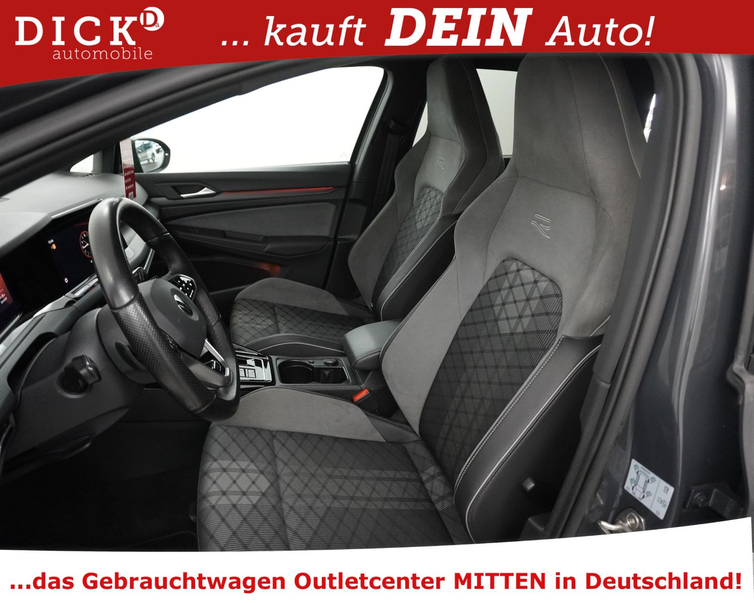 Fahrzeugabbildung Volkswagen Golf VIII Va 2.0 TSI 2X R-Line NAVI+LED+SHZ+KAM+