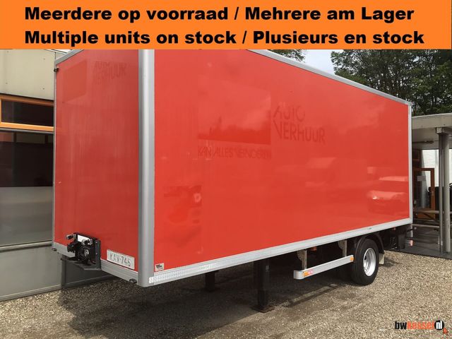 Pacton BE Auflieger Mini Sattel Trailer Koffer LBW 7t