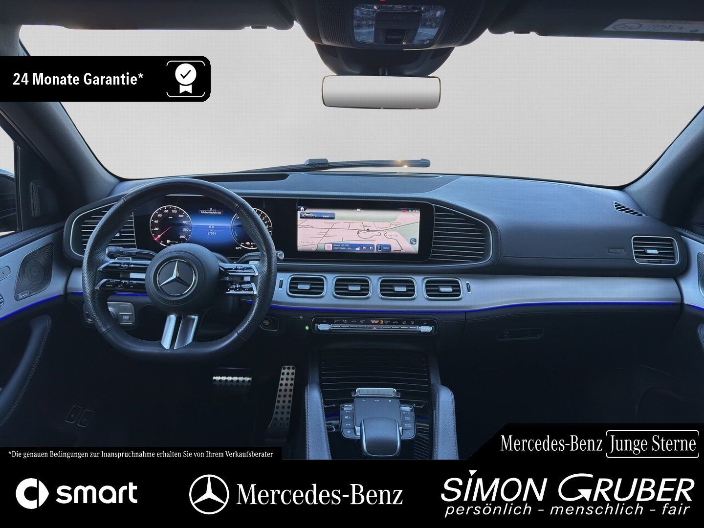Fahrzeugabbildung Mercedes-Benz GLE 400 e 4M AMG Night Pano Airmatic Burm AHK