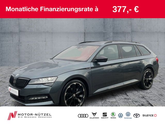 Skoda Superb Combi 2.0TDI DSG SPORTLINE LED+NAV+AHK+19