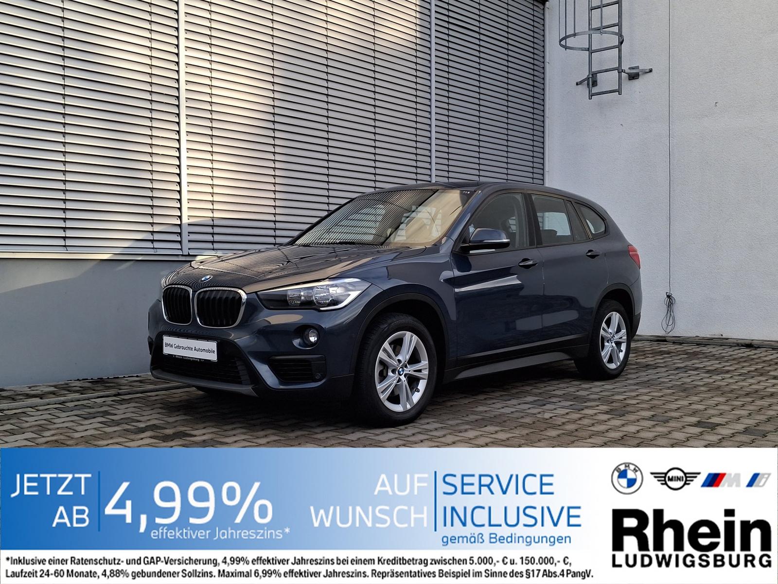 BMW X1 sDrive 18i LED Navi ParkAs Pano BusinessPak