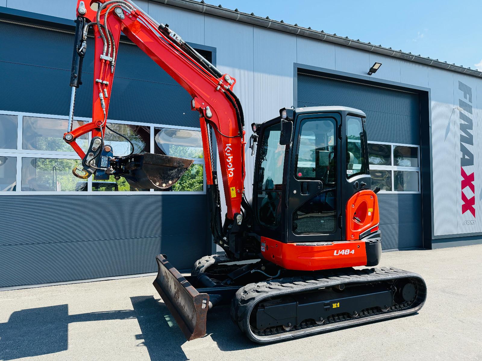 Kubota U48-4 MINIBAGGER - LEHNHOFF - HYDR. GRABENRÄUMER