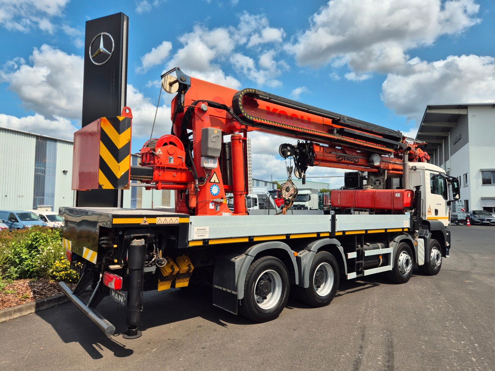 Fahrzeugabbildung MAN TGS 35.360 8x4 BB Gormach 91000 TECH Funk