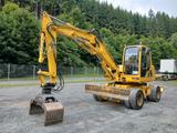 Komatsu PW 110 R ** Schild/Klima/2x Pratzen ** - Komatsu Mobilbagger Pw