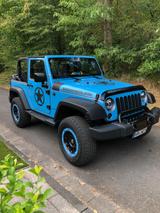 Jeep Wrangler JK 3.6l V6  Autom. Sport Hard/Softop - blaue Jeep Wrangler