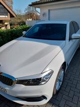 BMW 520d A - - BMW 520 mit Diesel-Antrieb: Weiß, Limousine