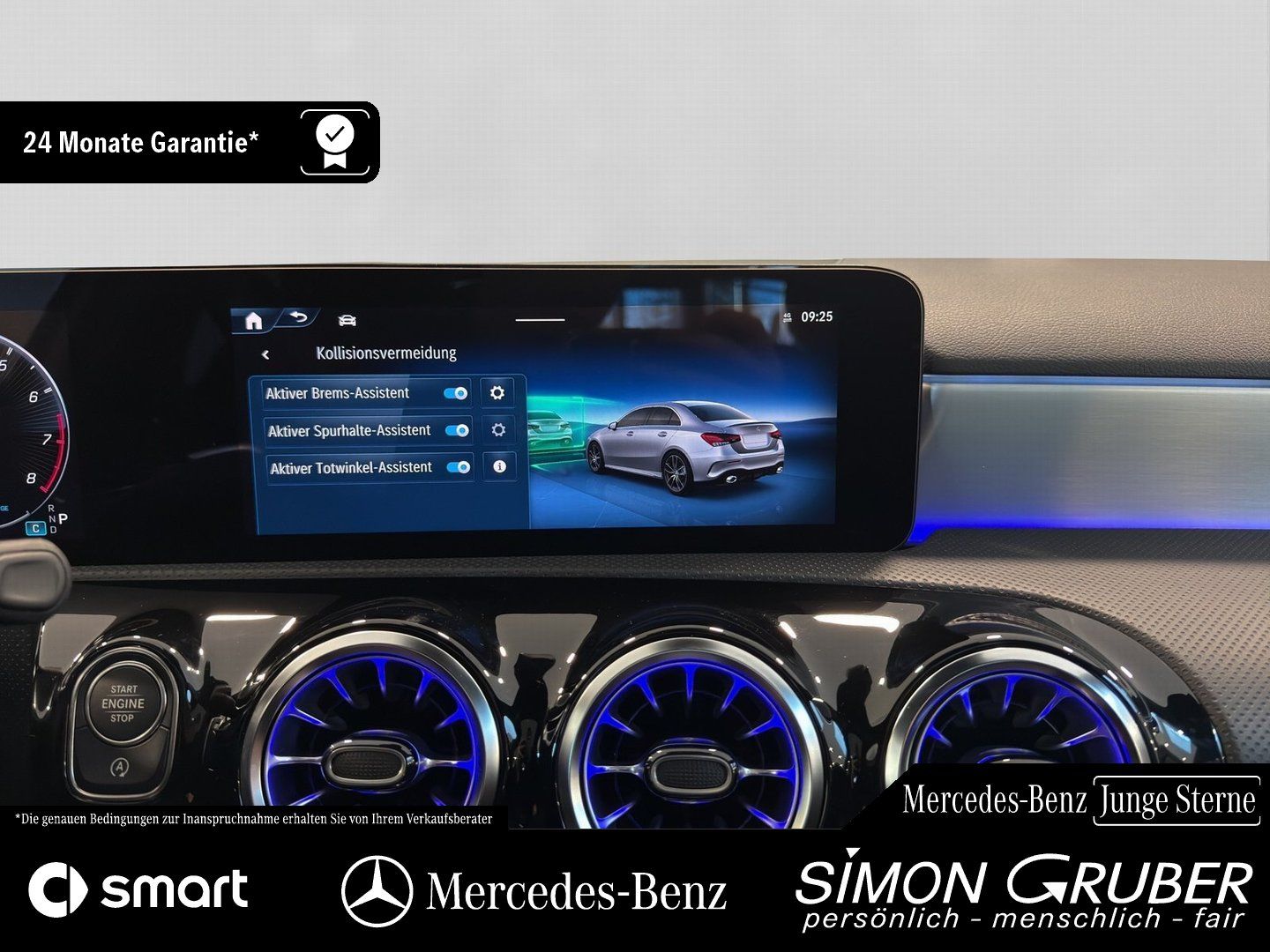 Fahrzeugabbildung Mercedes-Benz A 35 4M Limo AMG Night Pano HUD Burm MBeam