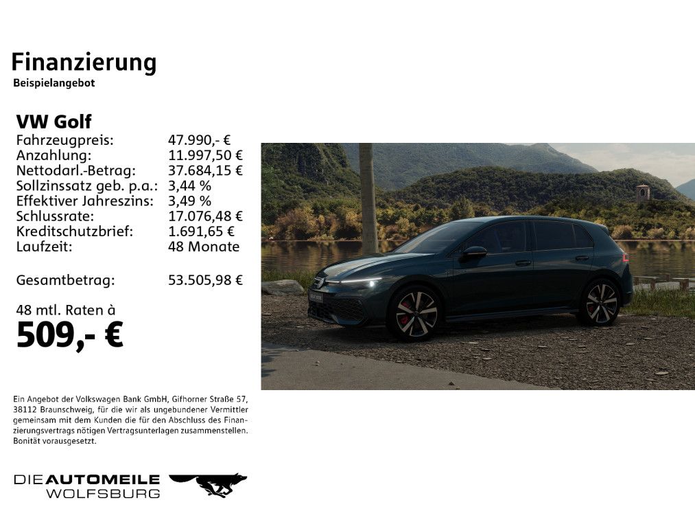 Volkswagen Golf VIII 1.5 eHybrid DSG GTE "Black Style" imagem 2