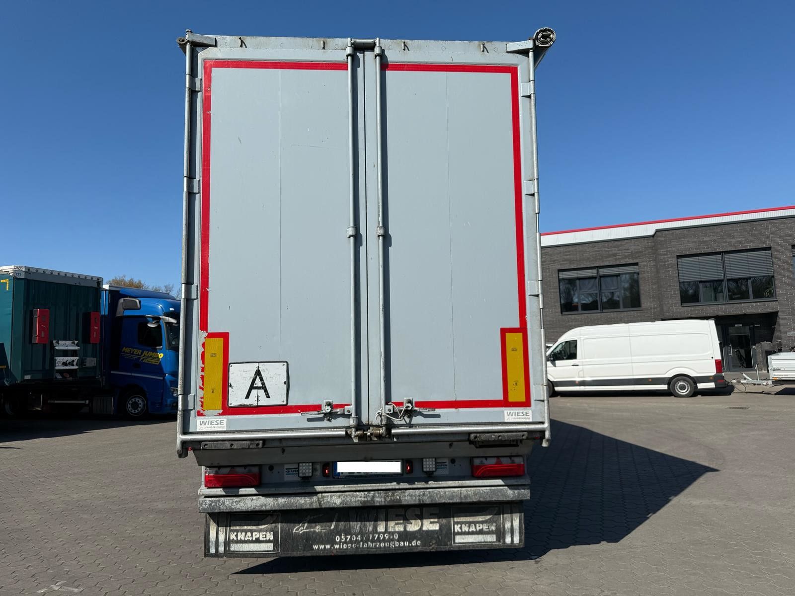 Fahrzeugabbildung Knapen K100 Schubboden 92m³ 10 mm Boden, top Zustand
