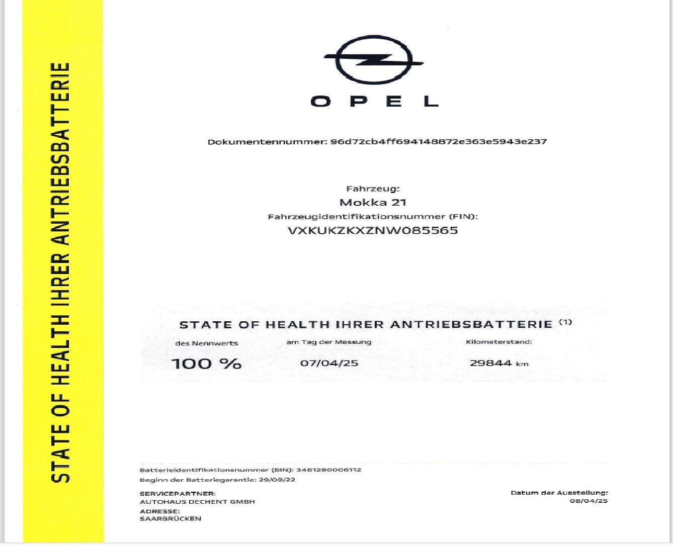 Fahrzeugabbildung Opel Mokka-e 11kW onBoardCharger,Kamera,PDC